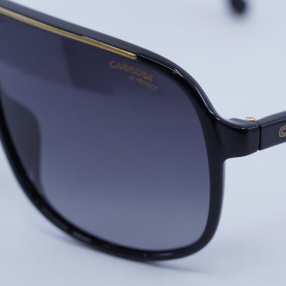 🕶️ New Carrera 1047/S 02M2 9O Sunglasses - Black/Gold Frame - Picture 10 of 12